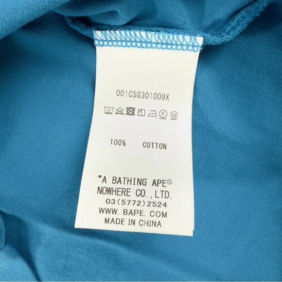Bape A Bathing Ape NWT Men's Size Medium One Point Pocket Overdye T-shirt - Picture 14 of 16
